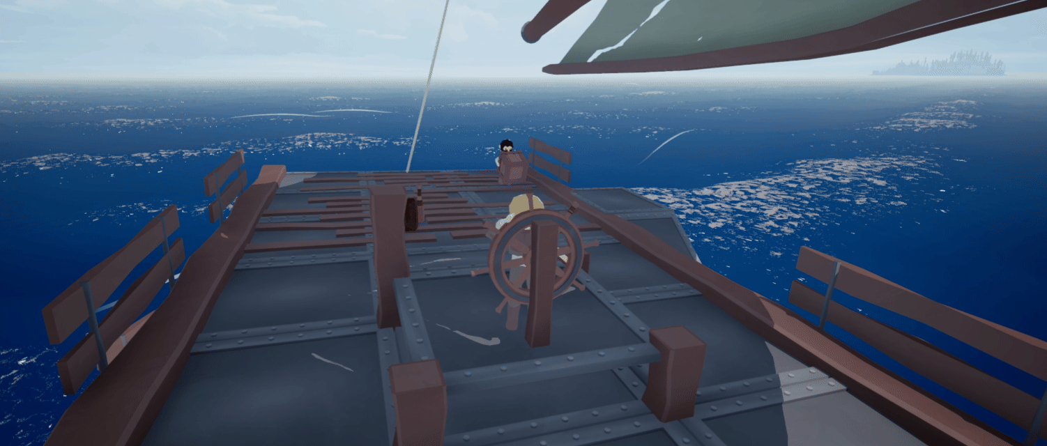 Northward sailing gif
